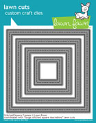 Lawn Fawn- Lawn Cuts - Stitched Square Frames