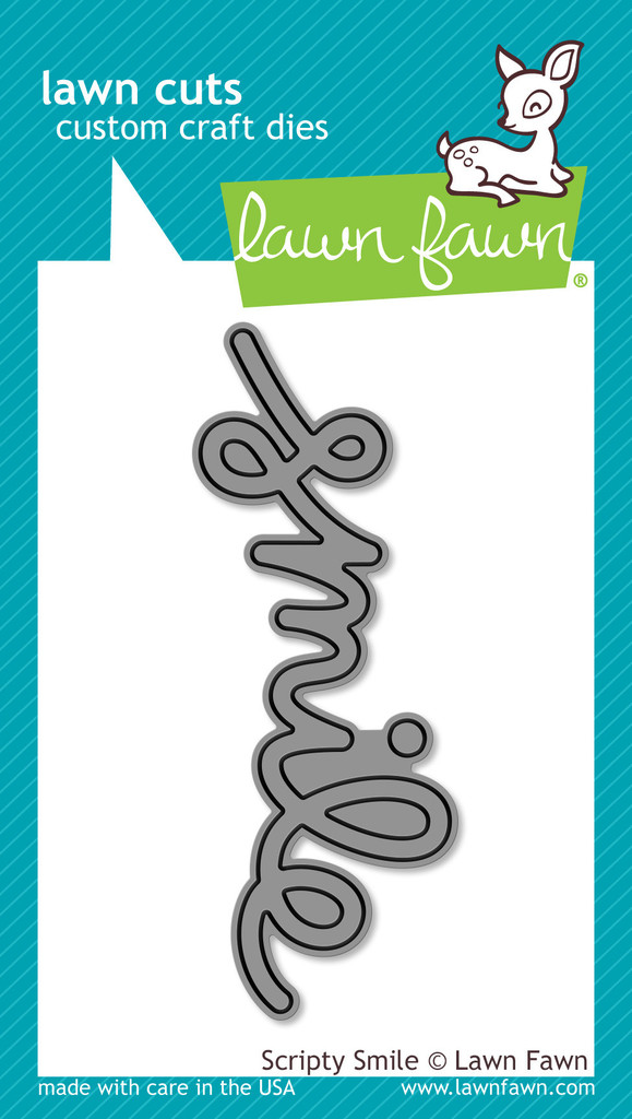 Lawn Fawn- Lawn Cuts - Scripty Smile