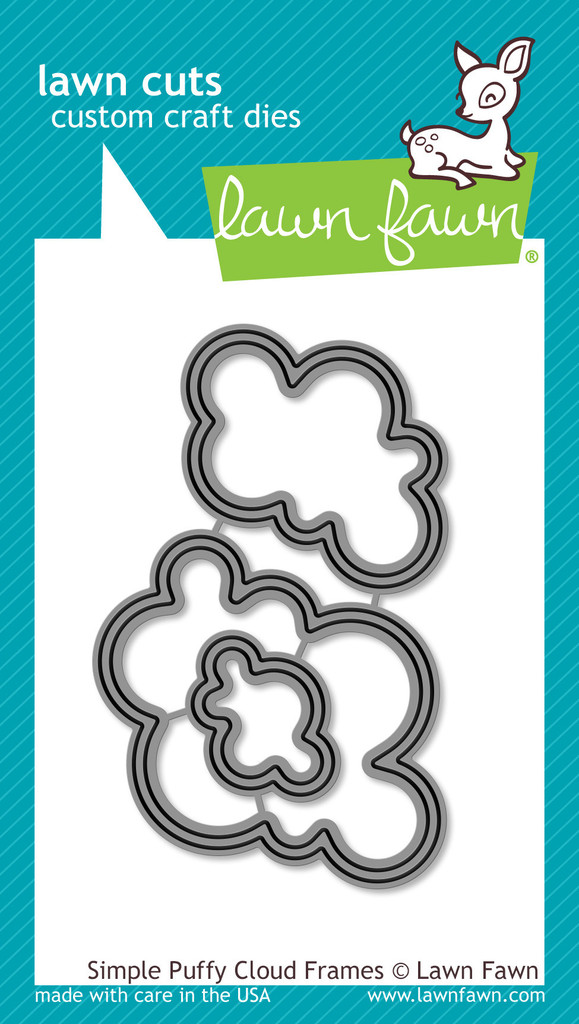 Lawn Fawn- Lawn Cuts - Simple Puffy Cloud Frames