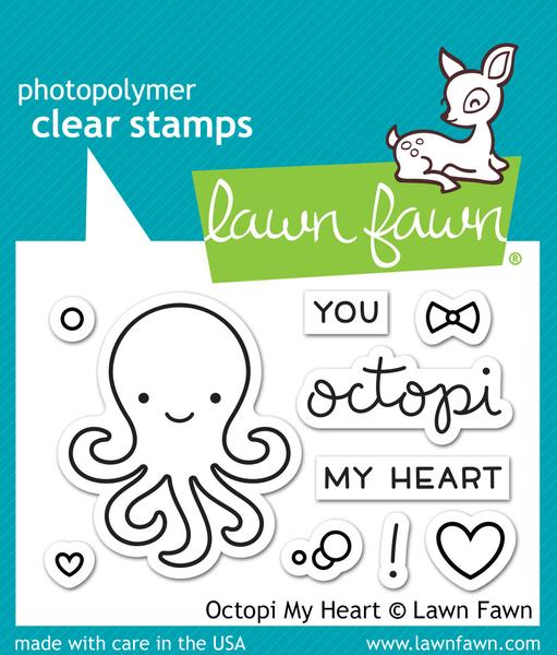 Lawn Fawn- Stamps - Octopi My Heart
