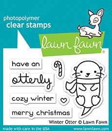 Lawn Fawn - winter otter