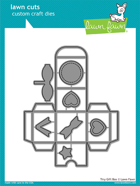 Lawn Fawn - tiny gift box