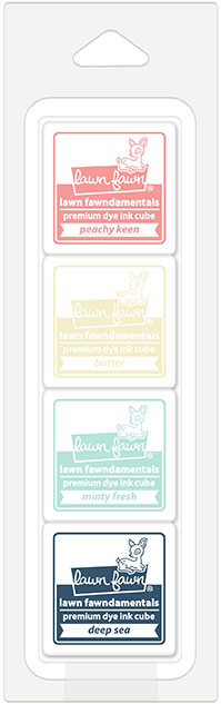 Lawn Fawn - ice cream parlor ink cube pack