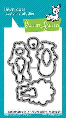 Lawn Fawn - easter party - lawn cuts
