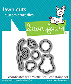 Lawn Fawn - little fireflies - lawn cuts