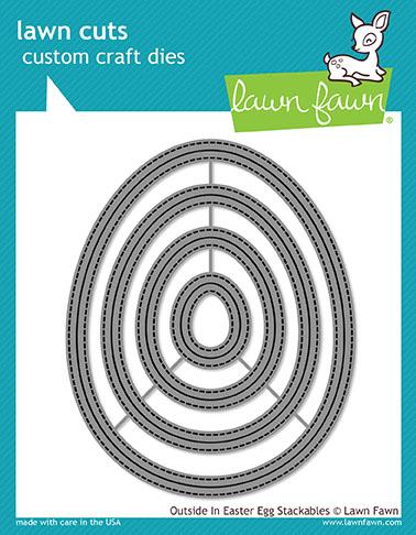 Lawn Fawn - outside in easter egg stackables