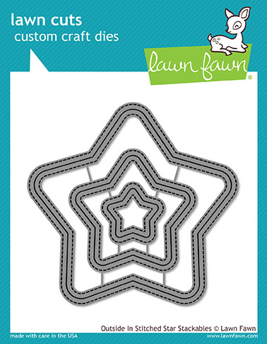 Lawn Fawn - outside in stitched star stackables