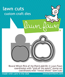 Lawn Fawn - reveal wheel pick of the patch add-on