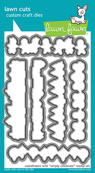 Lawn Fawn - simply celebrate winter - lawn cuts