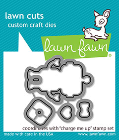 Lawn Fawn - charge me up  - lawn cuts