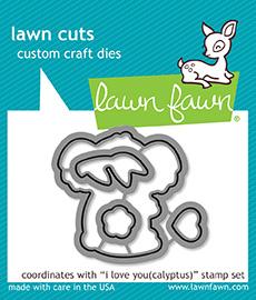 Lawn Fawn - i love you(calyptus) - lawn cuts