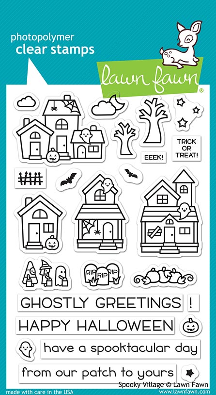 Lawn Fawn - spooky village