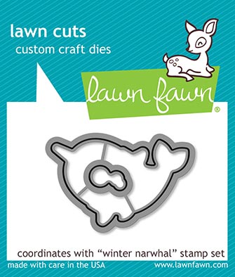 Lawn Fawn - winter narwhal lawn cuts