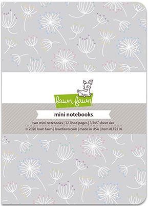 Lawn Fawn - dandy day - mini notebooks