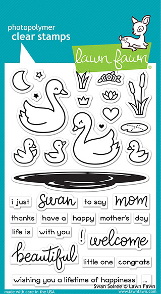 Lawn Fawn - swan soiree
