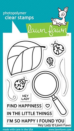 Lawn Fawn - hey lady