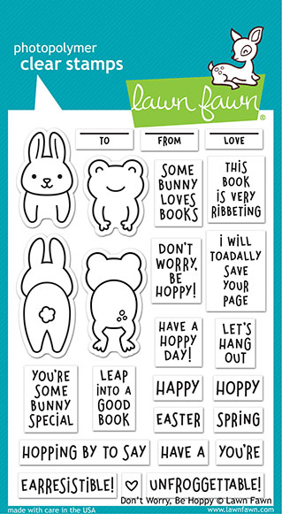 Lawn Fawn - dont worry, be hoppy