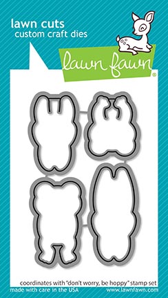 Lawn Fawn - dont worry, be hoppy - lawn cuts