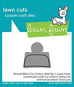 Lawn Fawn - reveal wheel car critters add-on