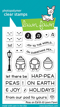 Lawn Fawn - peas on earth