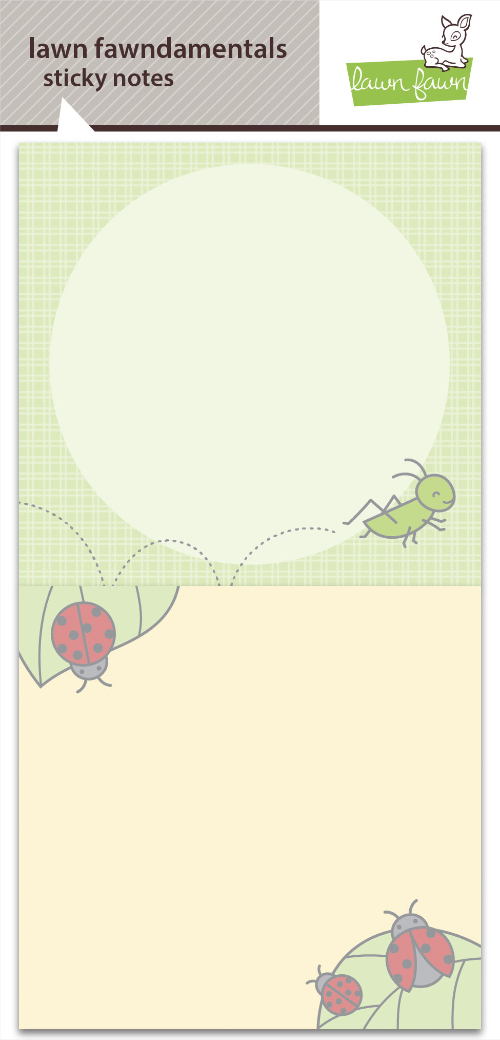 Lawn Fawn - a really bug deal sticky notes