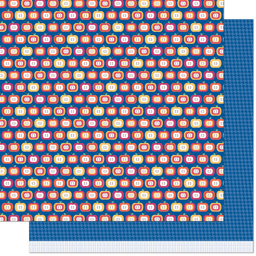 Lawn Fawn - crisp remix 12x12 inch patterned paper