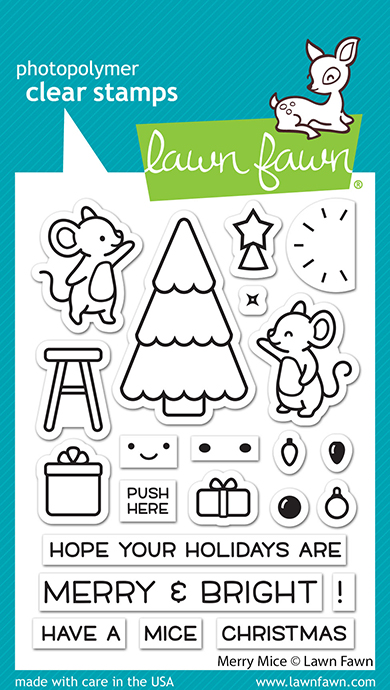 Lawn Fawn - merry mice