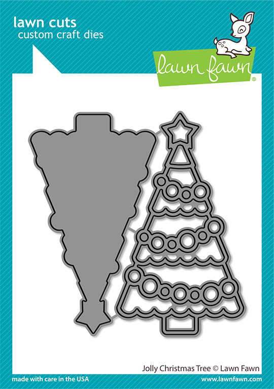 Lawn Fawn - jolly christmas tree