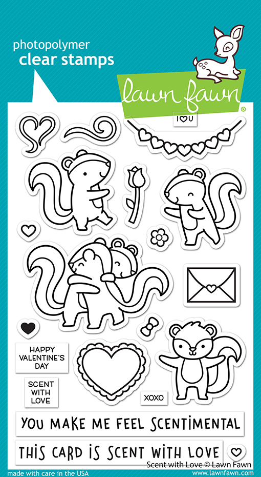 Lawn Fawn - scent with love