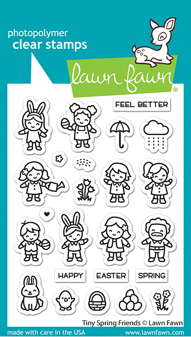 Lawn Fawn - tiny spring friends