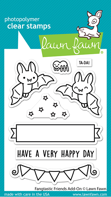 Lawn Fawn - fangtastic friends add-on