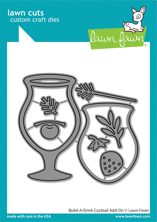 Lawn Fawn - build-a-drink cocktail add-on