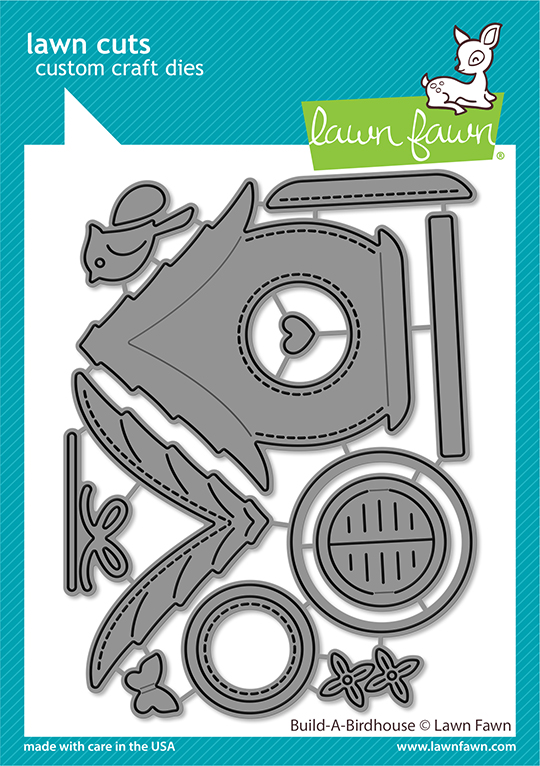 Lawn Fawn - build-a-birdhouse