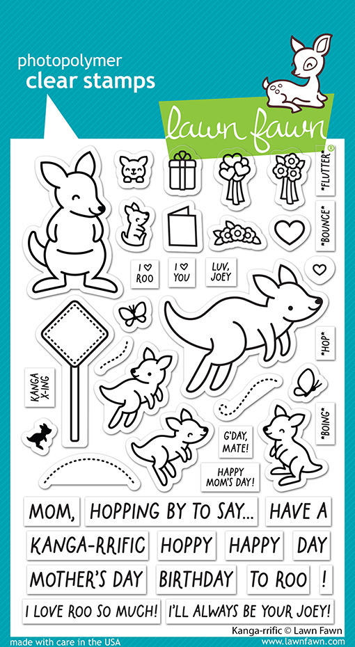 Lawn Fawn - kanga-rrific