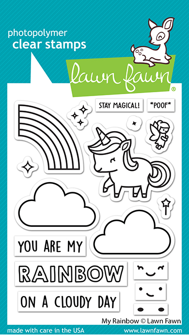 Lawn Fawn - my rainbow