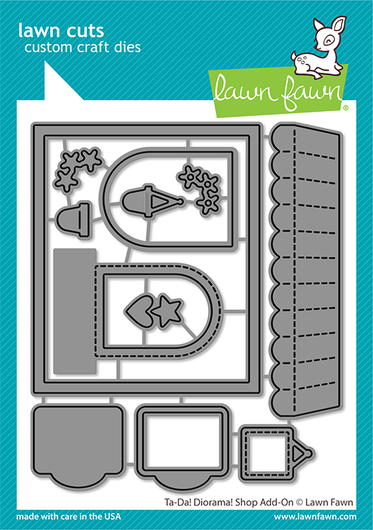 Lawn Fawn - ta-da! diorama! shop add-on 