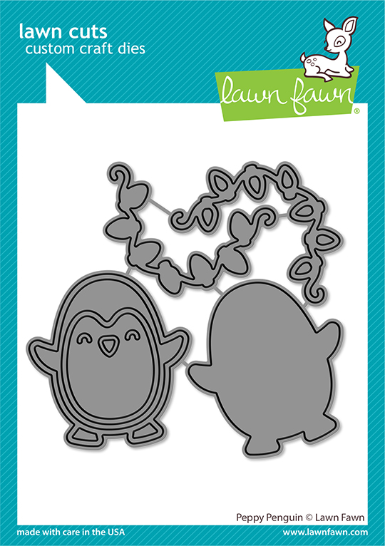 Lawn Fawn - peppy penguin