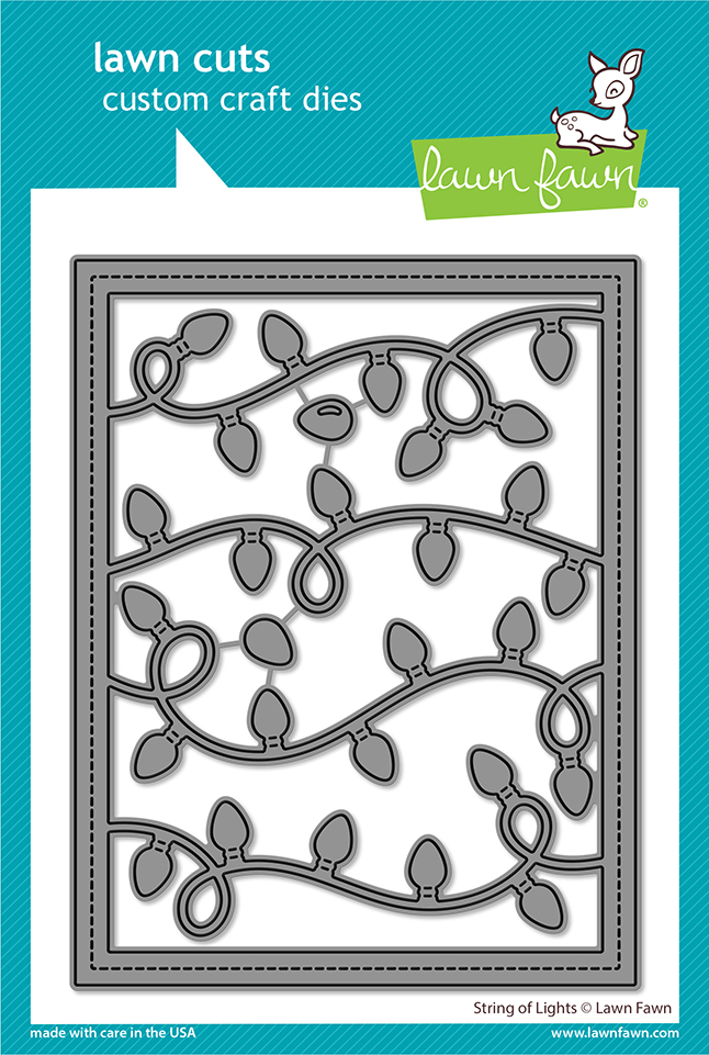 Lawn Fawn - string of lights backdrop
