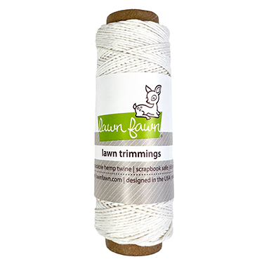 Lawn Fawn - white hemp twine