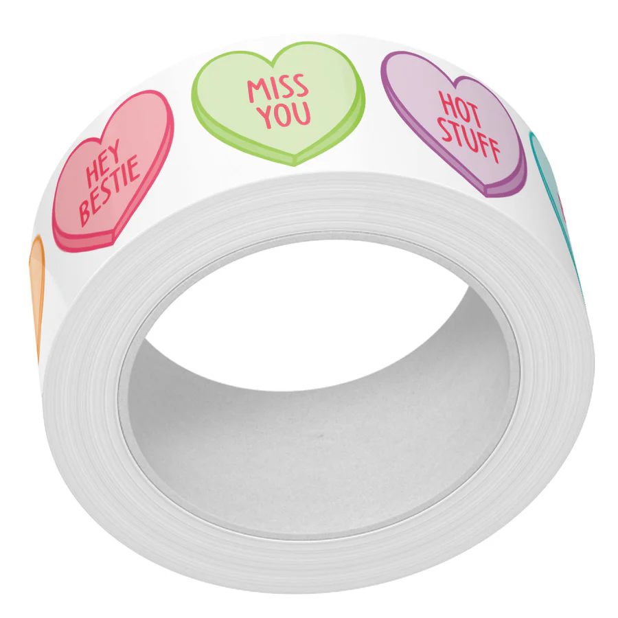 Lawn Fawn - conversation hearts washi tape