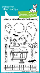 Lawn Fawn- Stamps - Happy Haunting