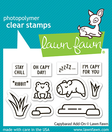 Lawn Fawn - capybaras! add-on