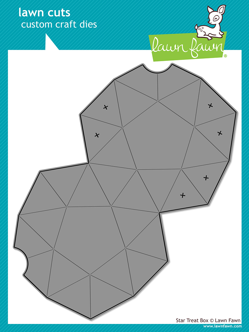 **NEW* - Lawn Fawn - star treat box
