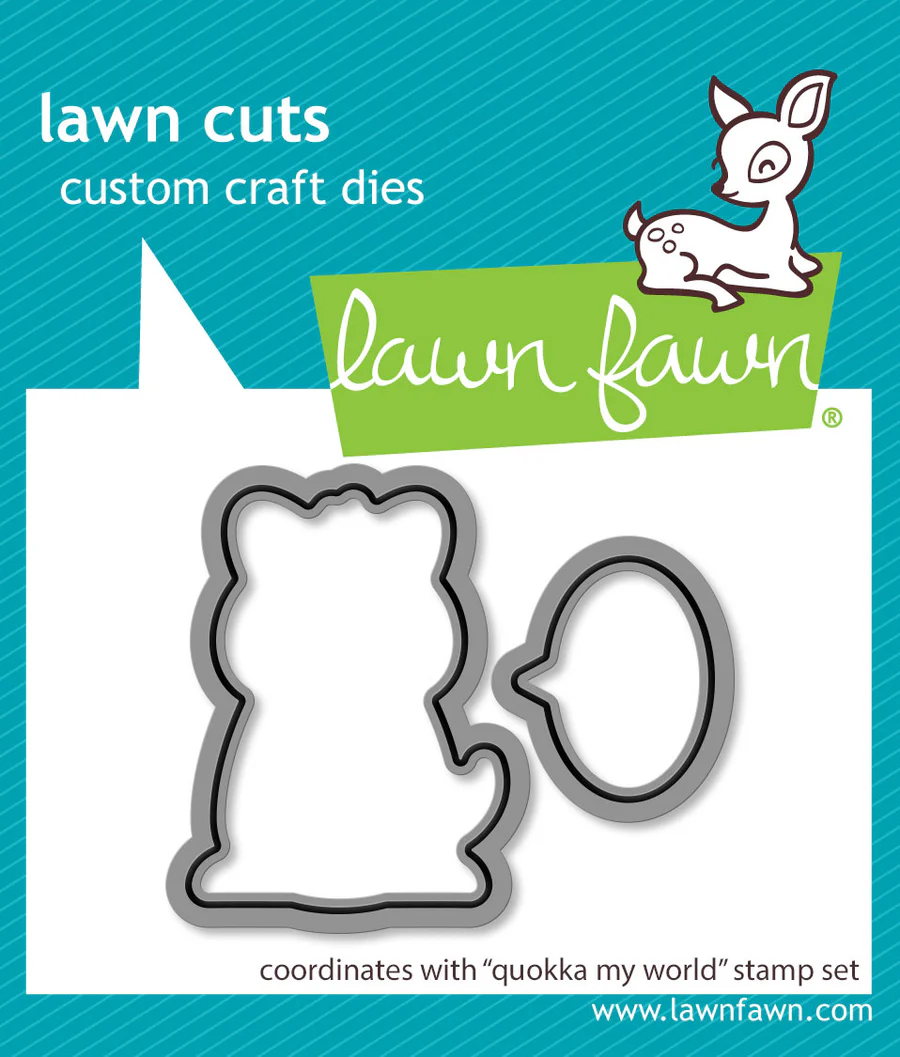 **NEW* - Lawn Fawn - quokka my world dies
