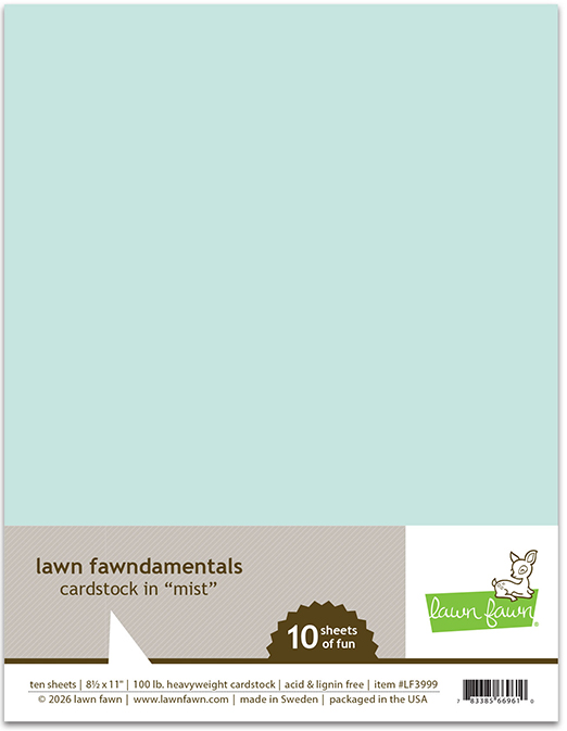 **NEW* - Lawn Fawn - mist cardstock