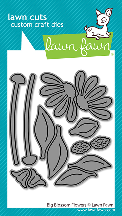 **NEW* - Lawn Fawn - big blossom flowers