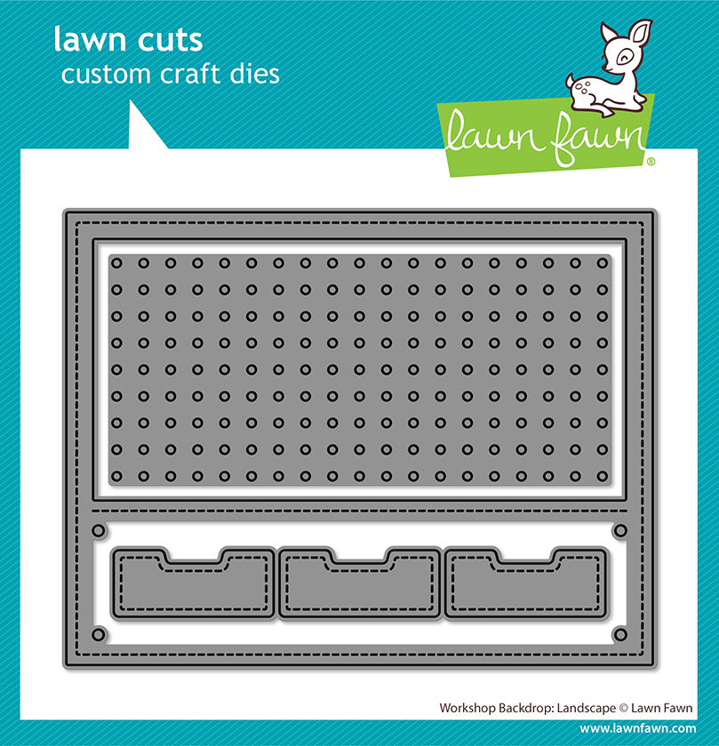 **NEW* - Lawn Fawn - workshop backdrop: landscape