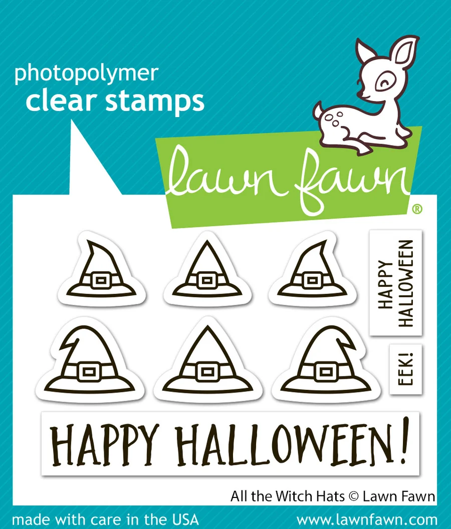 **NEW* - Lawn Fawn - all the witch hats