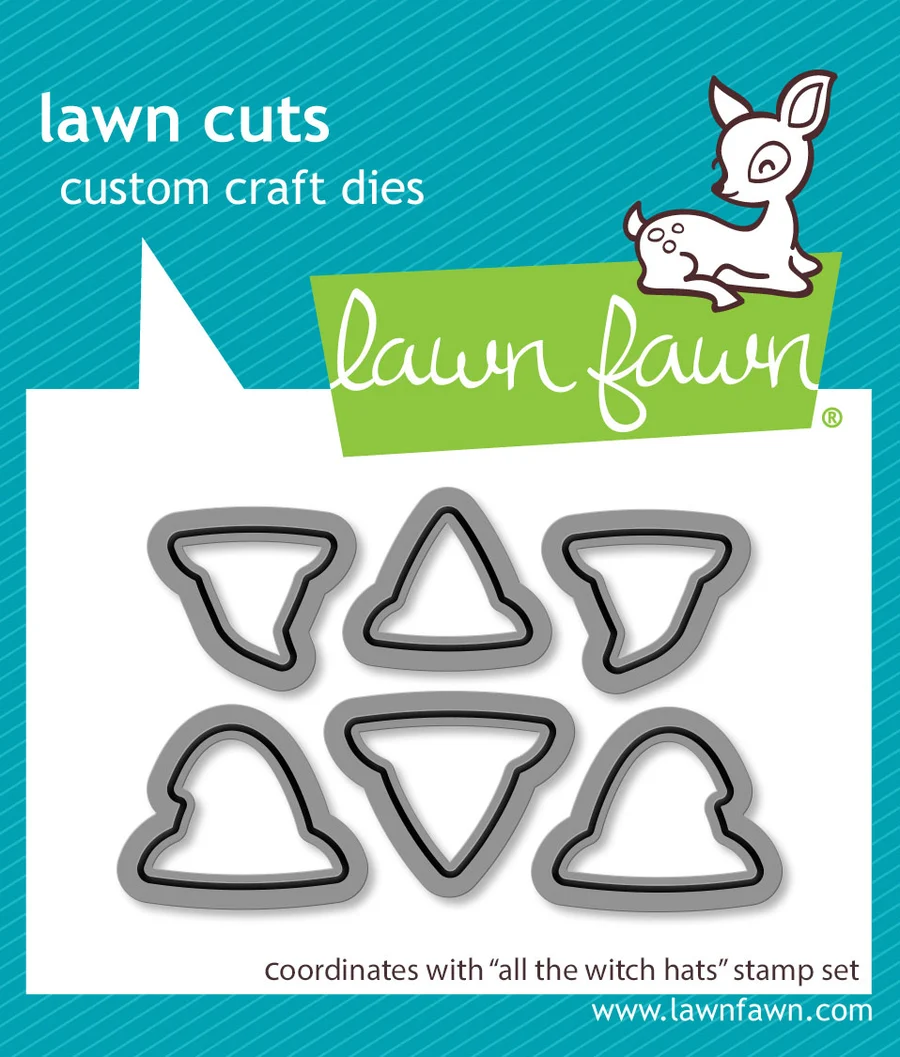 **NEW* - Lawn Fawn - all the witch hats lawn cuts