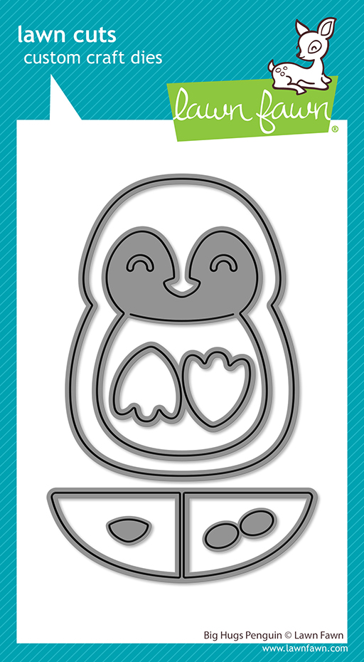 **NEW* - Lawn Fawn - big hugs penguin